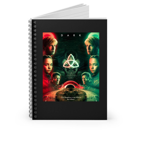 Dark Cover Series Spiral Notebook