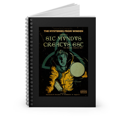 Dark Mysteries From Winden Spiral Notebook
