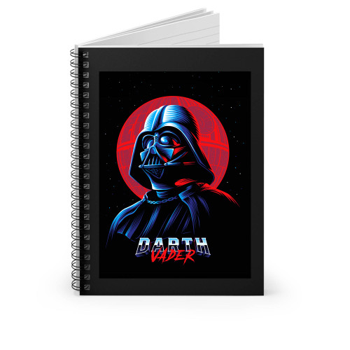 Darth Vader Red Spiral Notebook