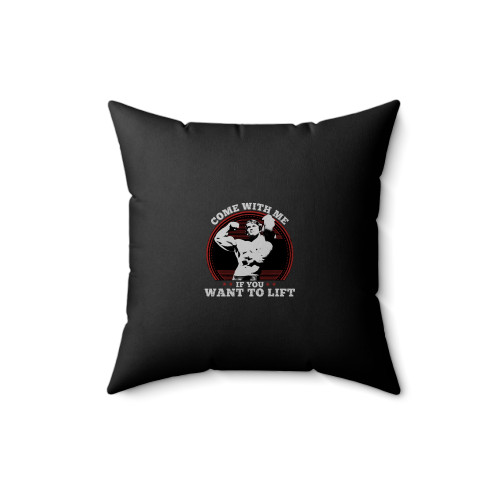 Come With Me If You Want To Life Arnold Square Pillow Cover Come With Me If You Want To Life Arnold Square Pillow Cover