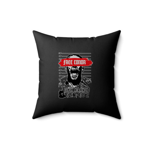 Conor Mcgregor Parody Free Conor Mma Fighter Fan The Notorius Square Pillow Cover