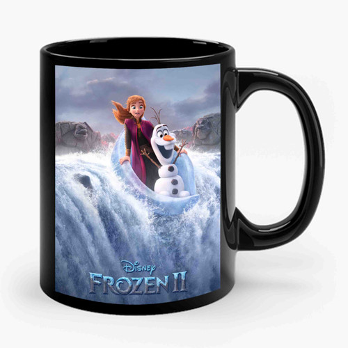 Disney Frozen II Anna And Olaf Ceramic Mug