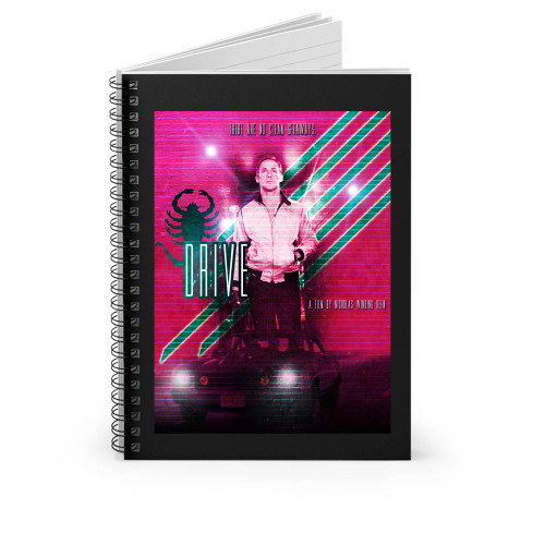 Drive Action Movie Spiral Notebook