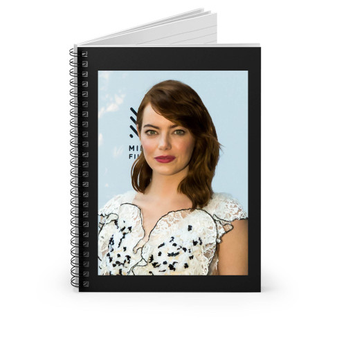 Emma Stone 2 Spiral Notebook