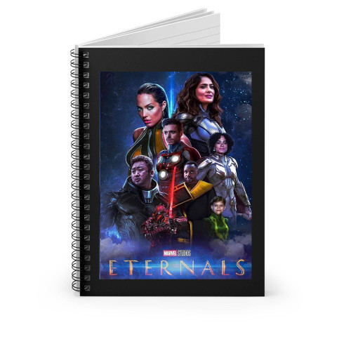 Eternals Movie Spiral Notebook