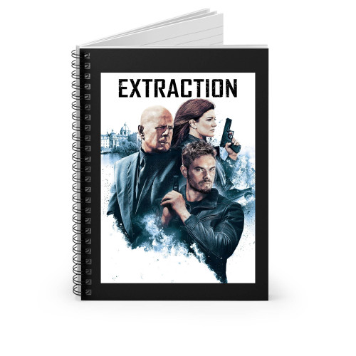 Extraction Action Movie Spiral Notebook