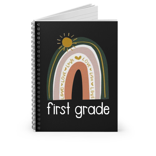 First Grade Spiral Notebook