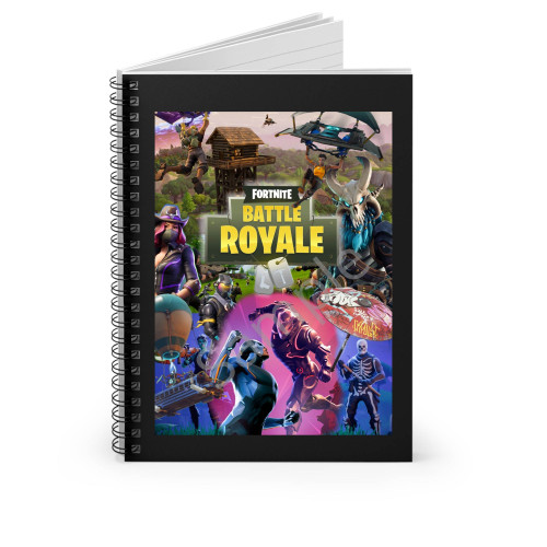 Fornite Battle Royal Spiral Notebook