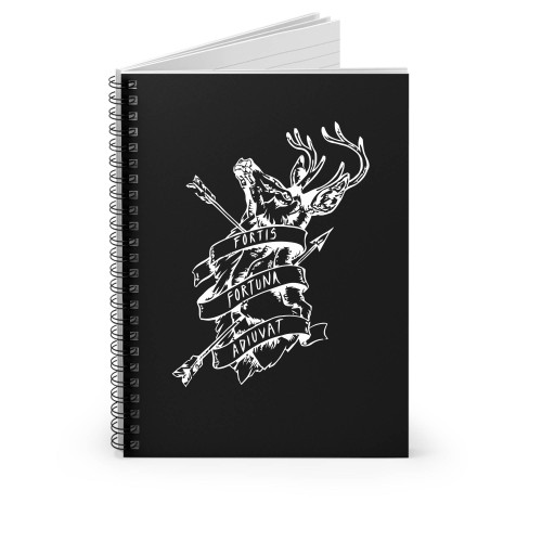 Fortis Fortuna Adiuvat Spiral Notebook Fortis Fortuna Adiuvat Spiral Notebook