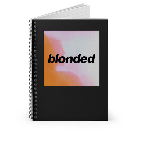 Frank Ocean Blonded Radio Cover Spiral Notebook
