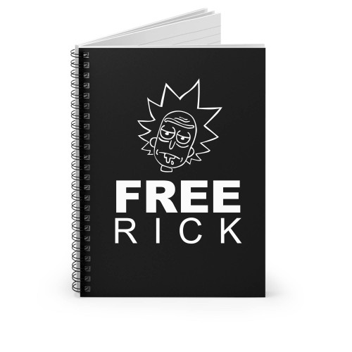 Free Rick Morty Wubalubadubdub Spiral Notebook