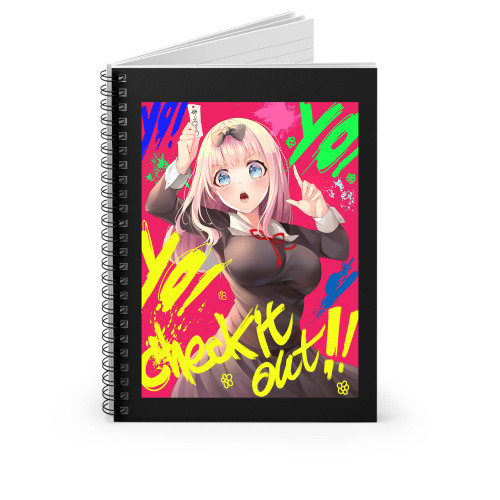 Fujiwara Chika Spiral Notebook