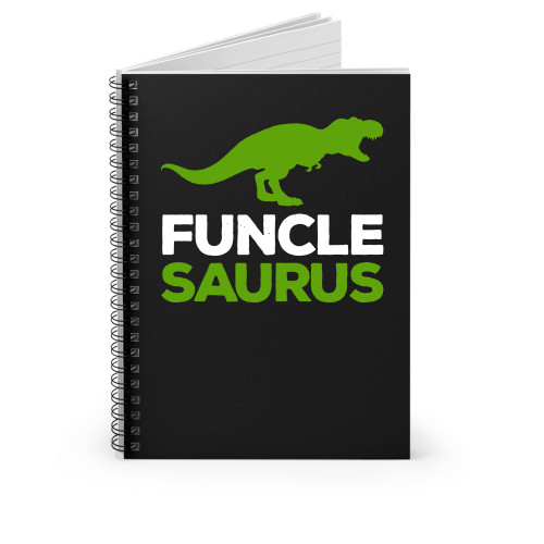 Funclesaurus Spiral Notebook