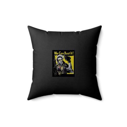 Ghost Buster We Can Bust It! Square Pillow Cover