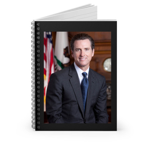 Gavin Newsom On Citizenville Spiral Notebook