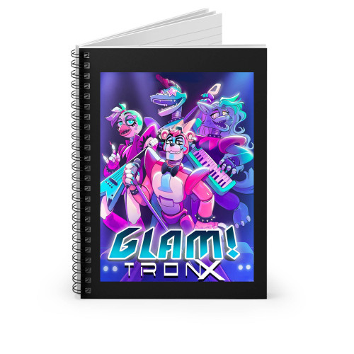 Glam Tronx Spiral Notebook
