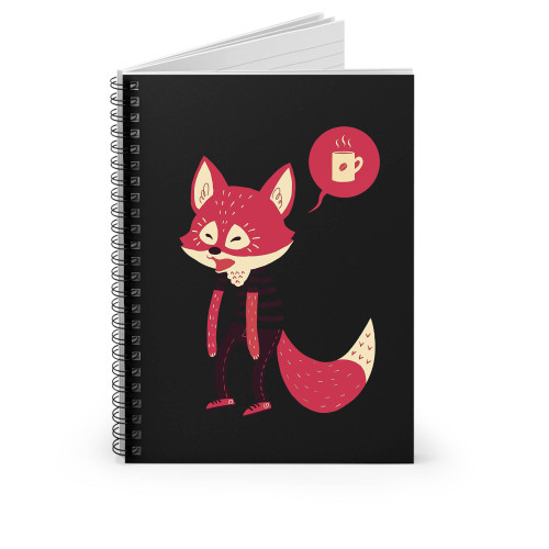 Good Morning Fox Spiral Notebook