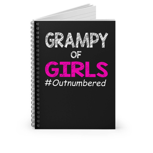 Grampy Of Girls Spiral Notebook