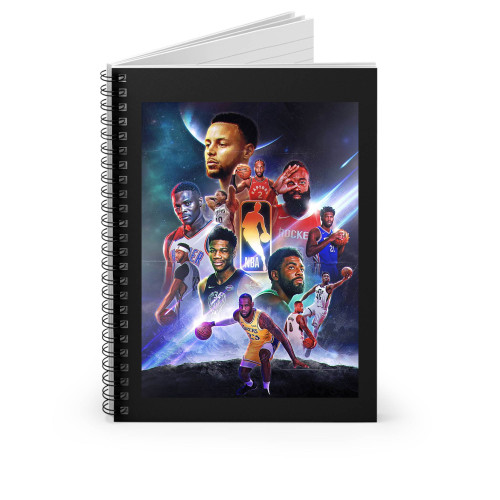 Having Fun With This Marvel Avengers Style N B A Spiral Notebook