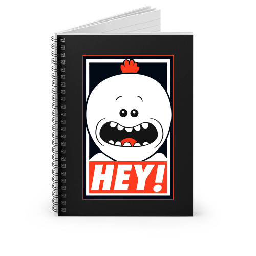 Hey Spiral Notebook