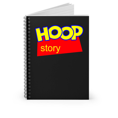 Hoop Story Funny Basketball Toy Parody Spiral Notebook