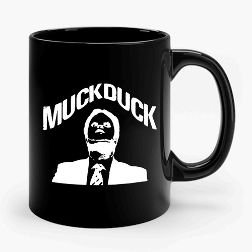 Dwight Face Mask Muckduck Ceramic Mug