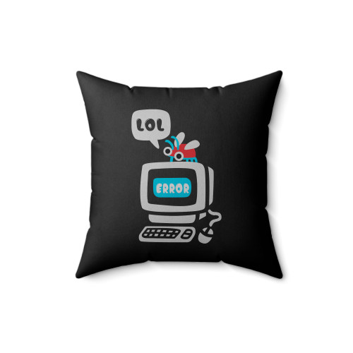 It Fatal Error Programmer Computer Square Pillow Cover