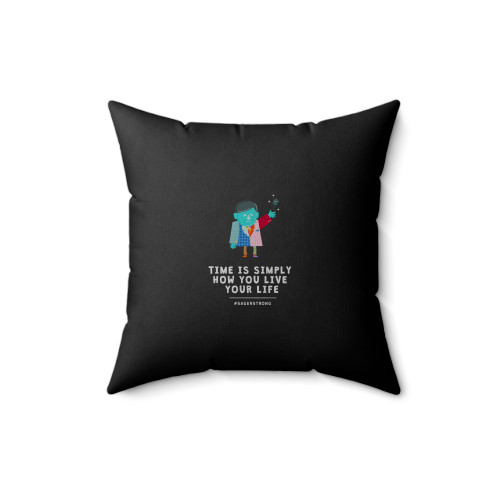 Live Your Life With Craig Sager Square Pillow Cover