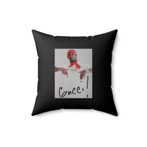 Mane Singer Pose Square Pillow Cover