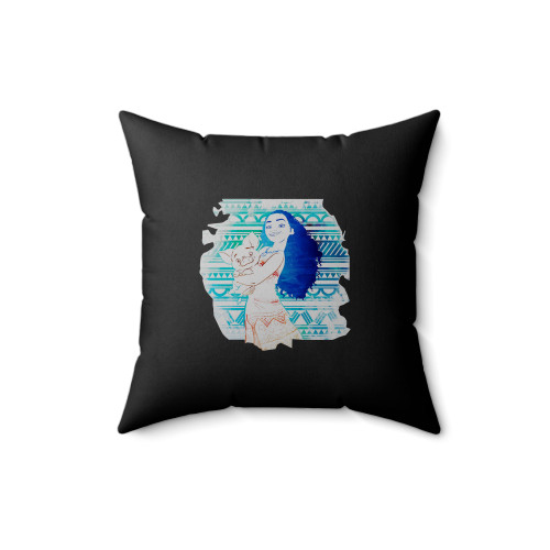 Moana Disney Princess Square Pillow Cover