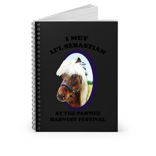 I Met Lil Sebastian Spiral Notebook
