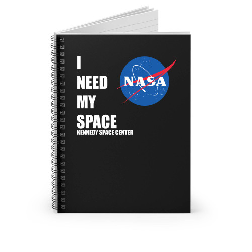 I Need My Space Nasa Logo Spiral Notebook