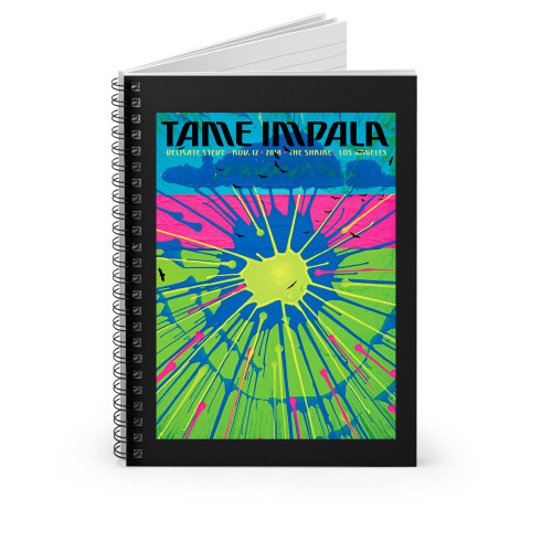 Inside The Rock Tame Impala Spiral Notebook