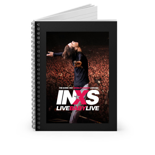 Inxs Live Baby Spiral Notebook