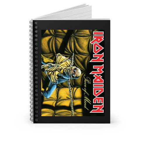 Iron Maiden Piece Of Mind Spiral Notebook