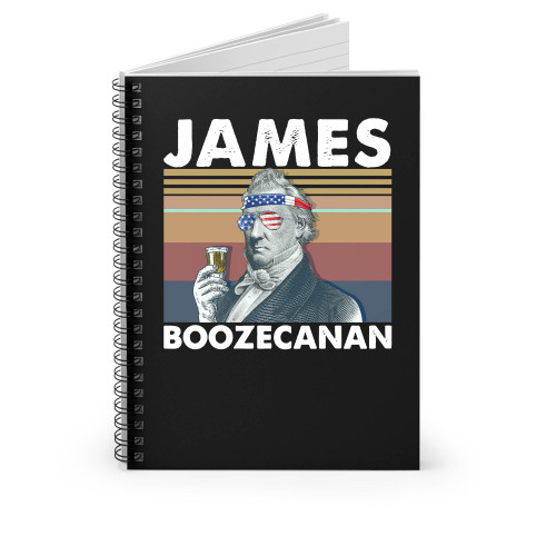 James Boozecanan Spiral Notebook