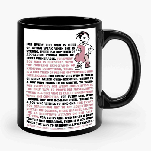 Every Girl Every Boy Gender Subversion Ceramic Mug