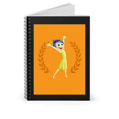 Joy Inside Out Spiral Notebook