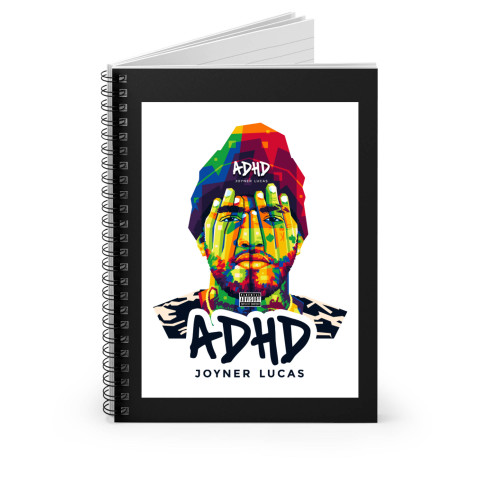 Joyner Lucas Adhd Spiral Notebook