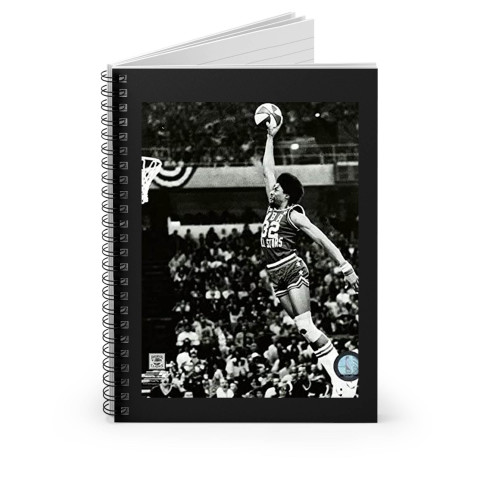 Julius Erving New York Nets Spiral Notebook