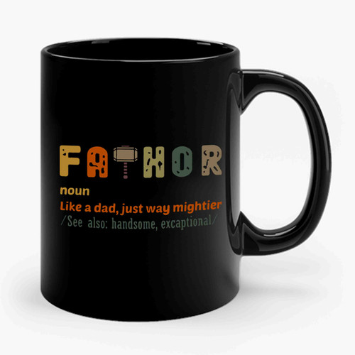 Fa-Thor Definition Ceramic Mug
