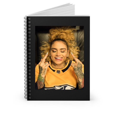 Kehlani Metal Spiral Notebook