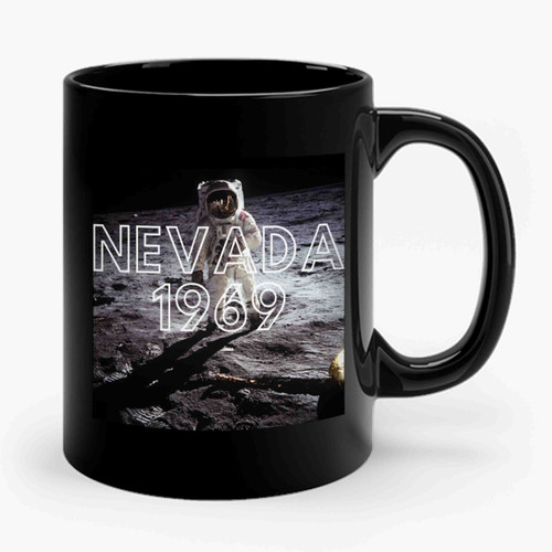 Fake Moon Landing Hoax Nevada 1969 Nasa Conspiracy Theory Ceramic Mug