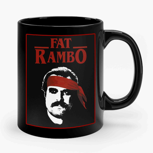 Fat Rambo Chief Hopper Ceramic Mug