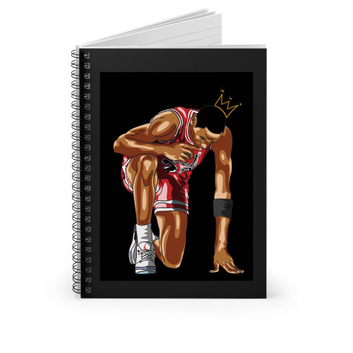 King Michael Jordan Spiral Notebook