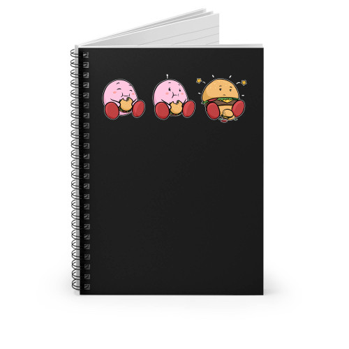 Kirby You Are What You Eat Spiral Notebook