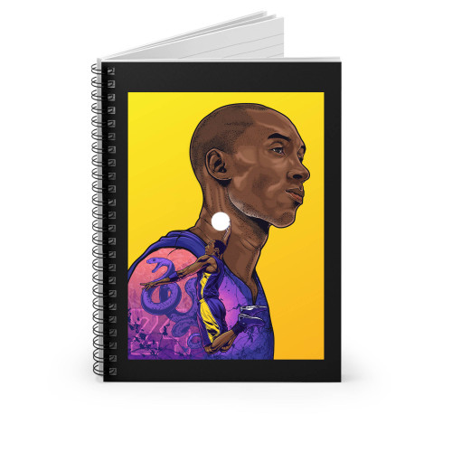 Kobe Bryant 4 Spiral Notebook