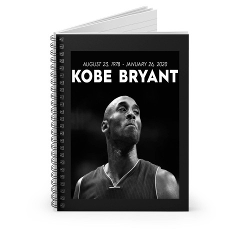 Kobe Bryant Memories Spiral Notebook