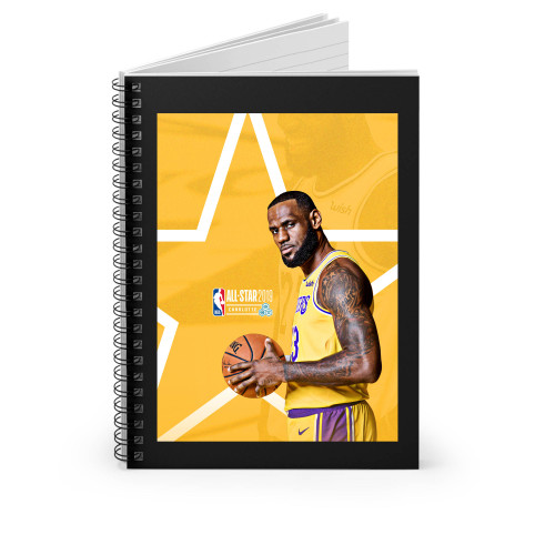 Lebron James 5 Spiral Notebook
