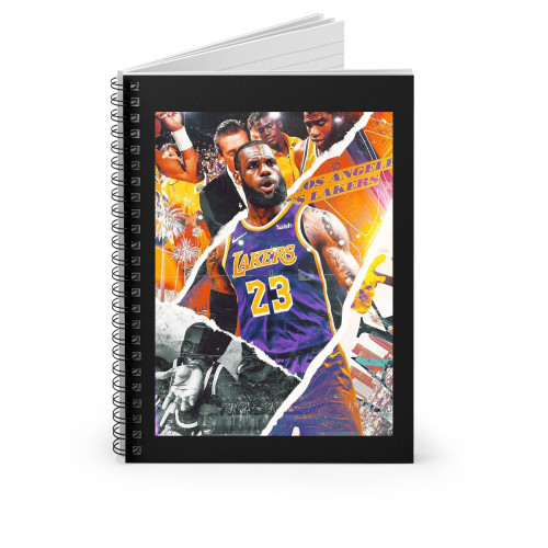 Lebron James 8 Spiral Notebook